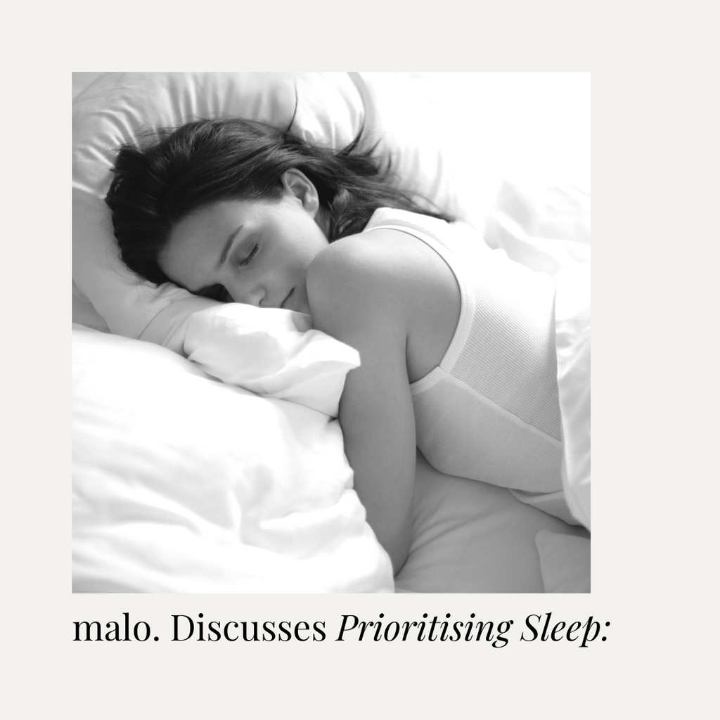 Make Sleep A Priority: